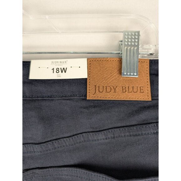 Judy Blue Jeans Womens 18W Navy High Waist Skinny Fit - Picture 6 of 8